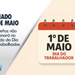 Sindsefaz não funcionará no feriado do Dia do Trabalhador