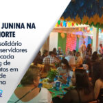 Forró Solidário reúne servidores da DAT Norte e arrecada 250 quilos de alimentos em Feira