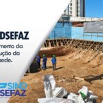 TV Sindsefaz mostra avanço da construção do novo prédio-sede da entidade